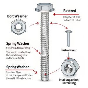 Correct Spring Washer Installation